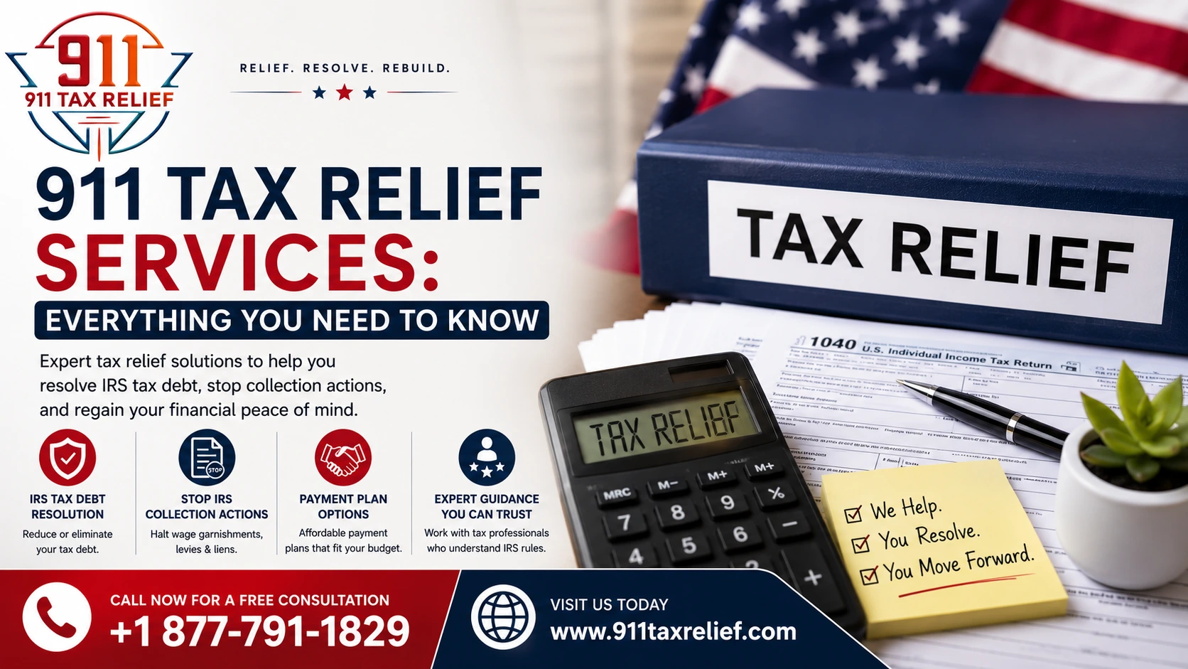 911 Tax Relief Services: Everything You Need to Know